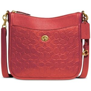 Coach Chaise B4 Sport Red Leather Crossbody NWT
